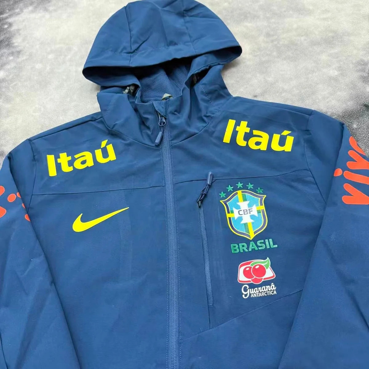 Veste Imperméable Brésil - Bleu