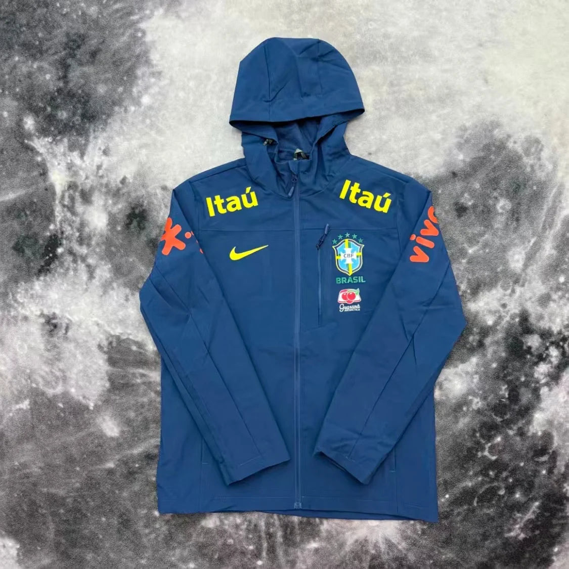 Veste Imperméable Brésil - Bleu