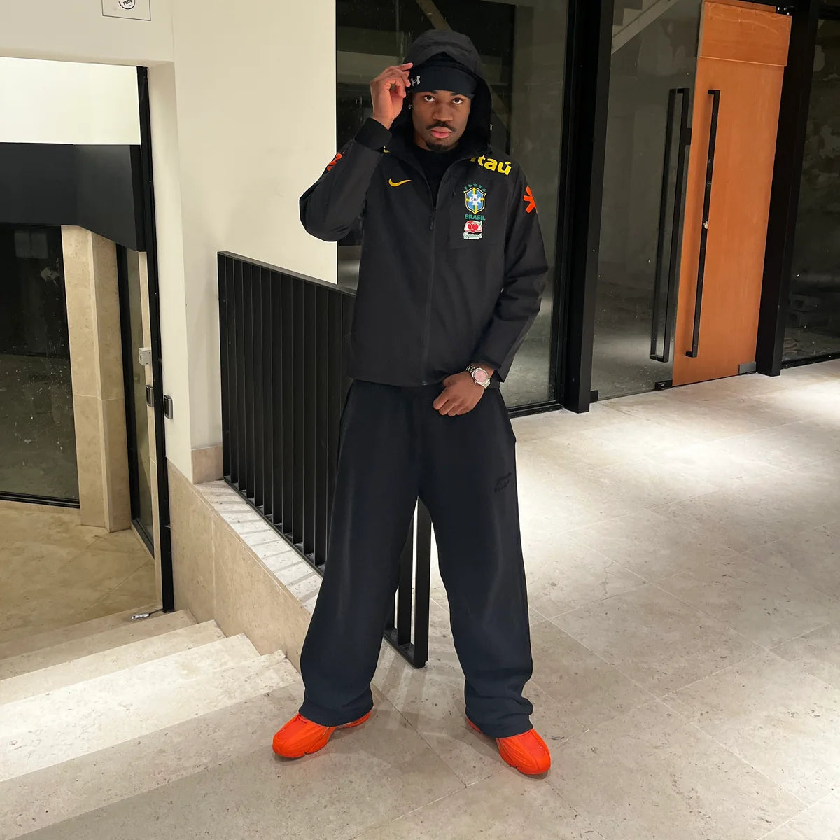 Veste Imperméable Brésil - Noire